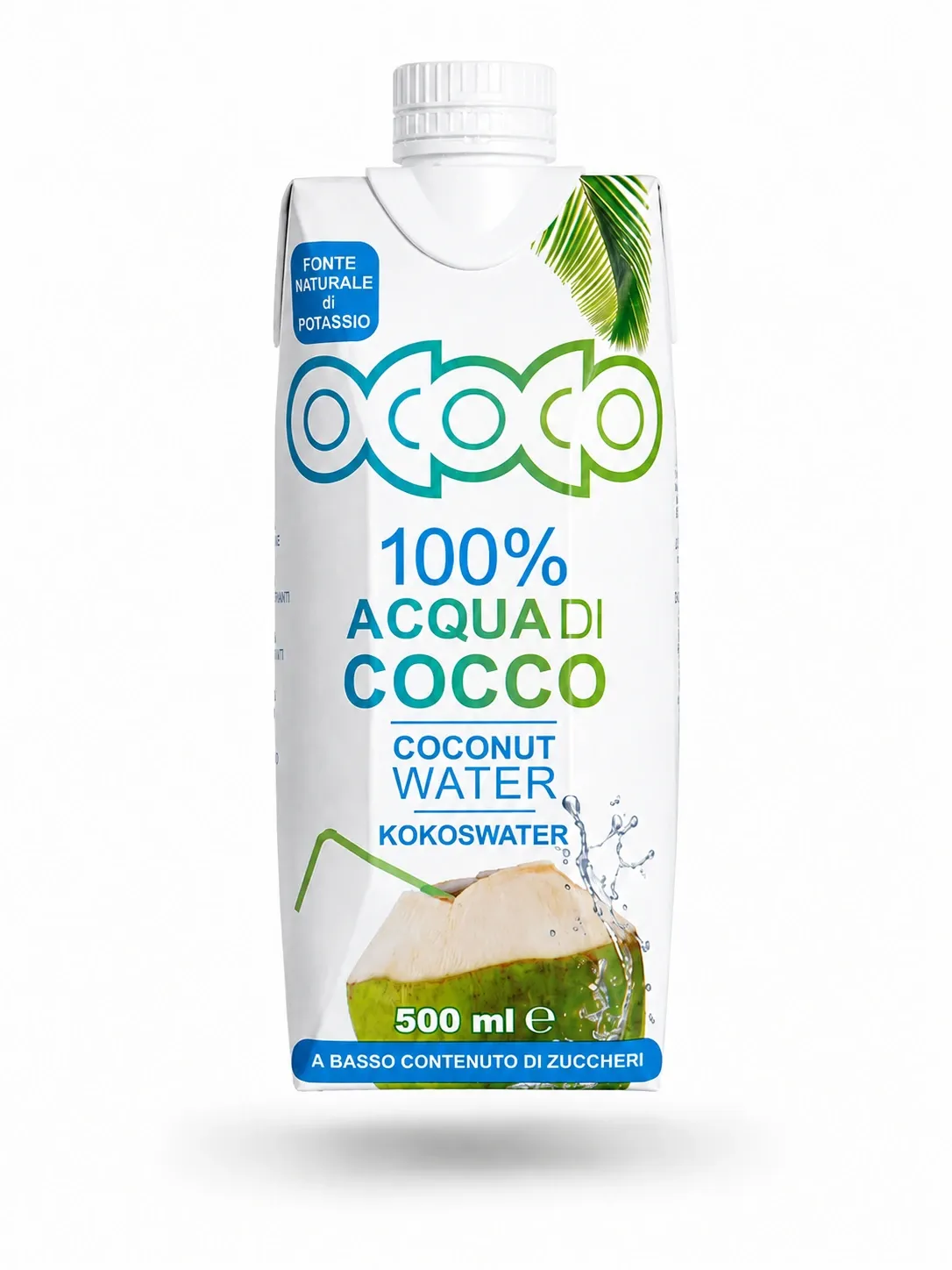 [ShopNat500TC] 12 x 500ml Acqua di Cocco 100%